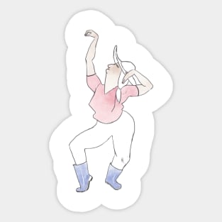 Dancing Granny #4 Sticker